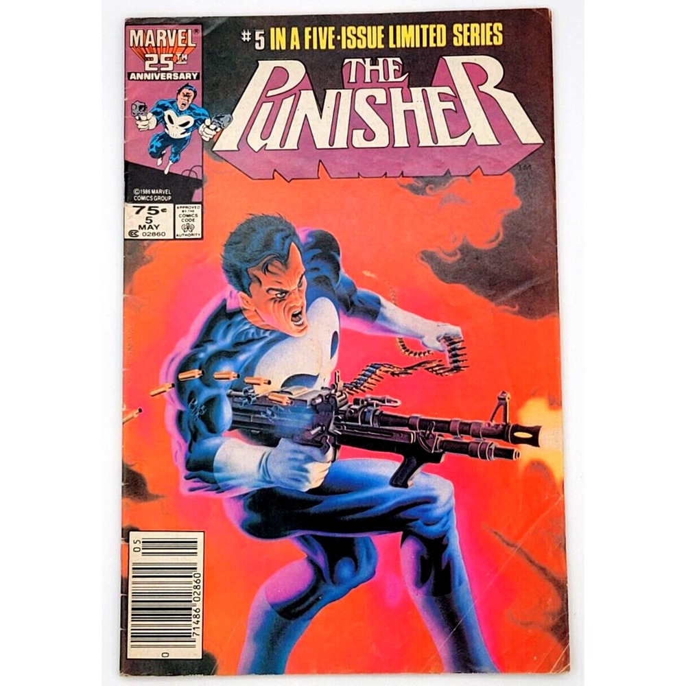 THE PUNISHER #5 (1986) / VG / LIMITED SERIES